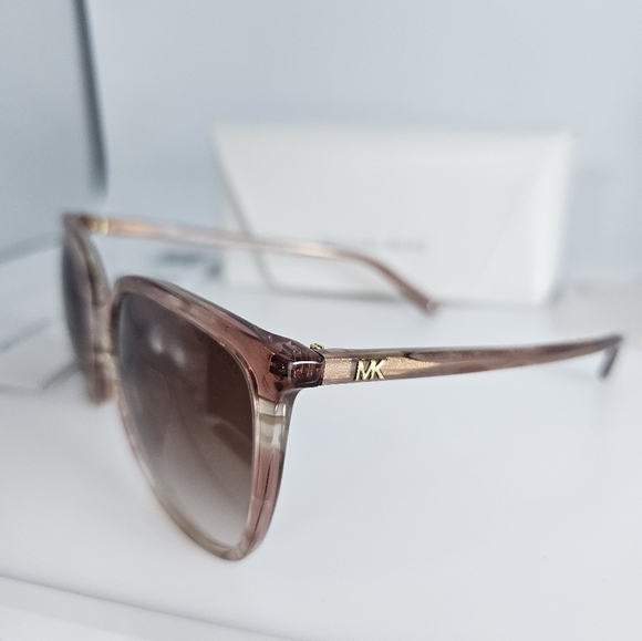 Michael Kors Women's Sunglasses gradient MK2137U 317513 57 Anaheim Tan Blush - Picture 7 of 14